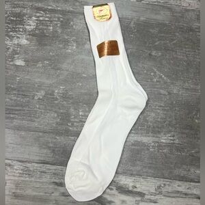 VTG Distinctive Hosiery NWT White Dress Socks